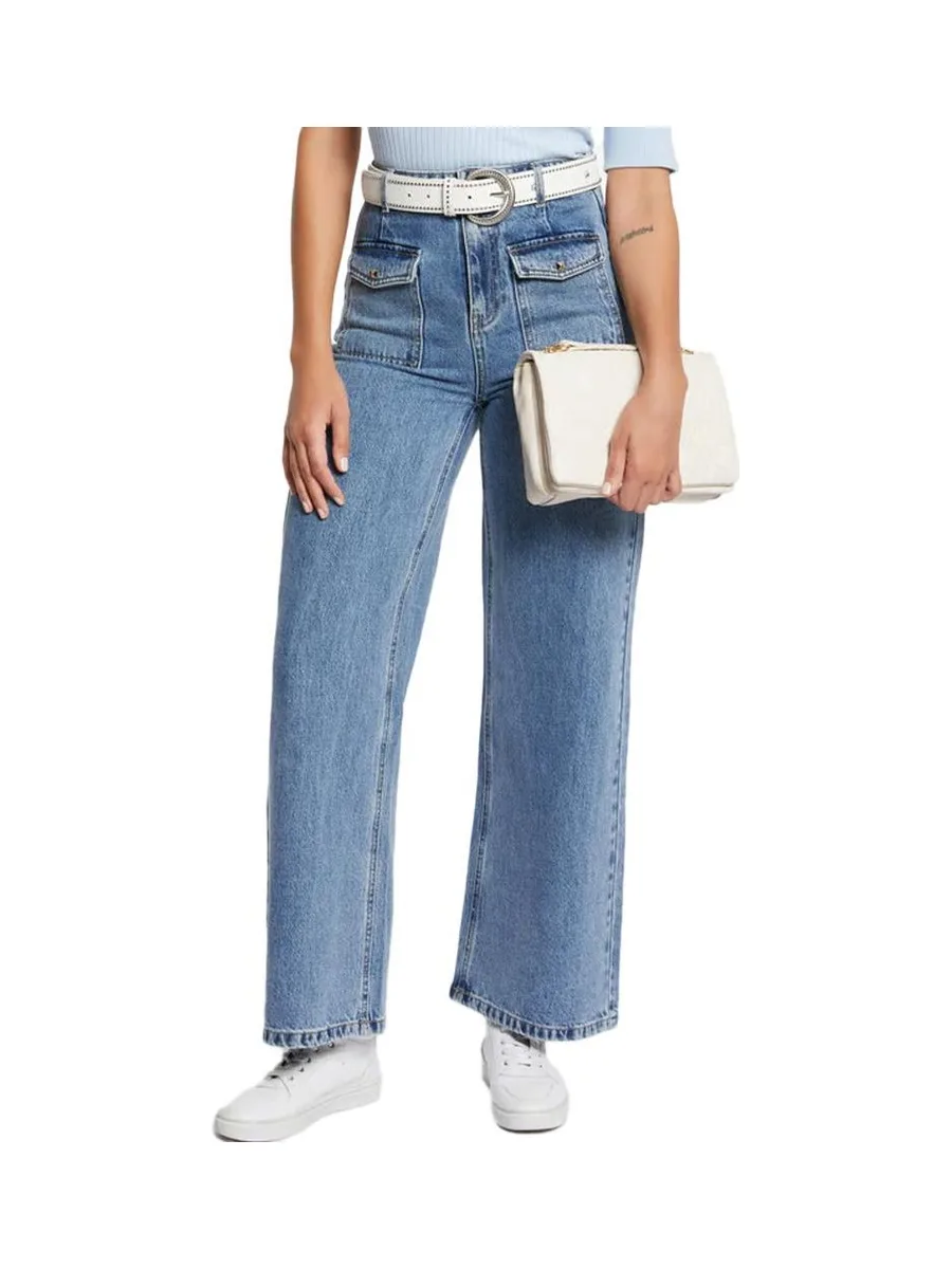 Jean Bleu Femme Morgan PWIDE 2