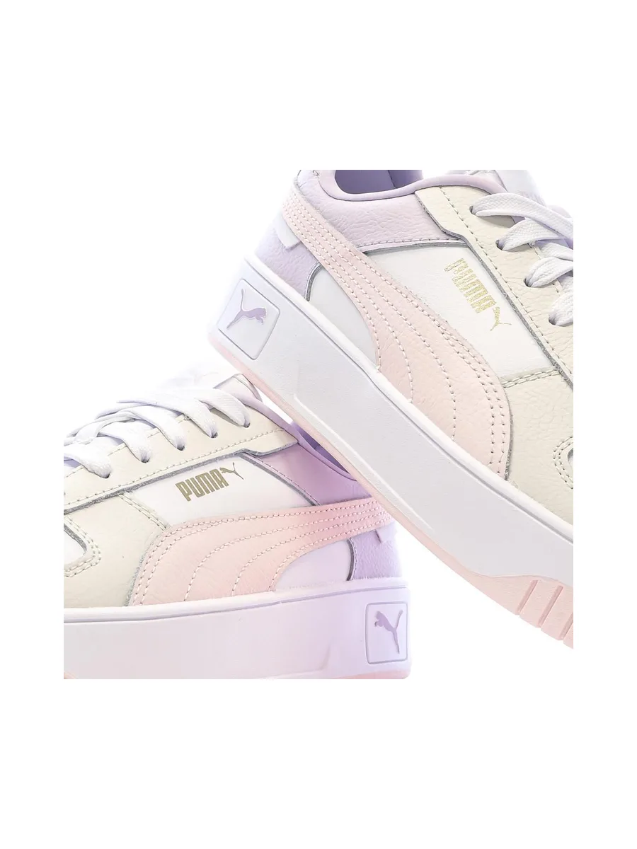Baskets Blanches/Mauve/Rose Clair Femme Puma Wns Carina Street 8