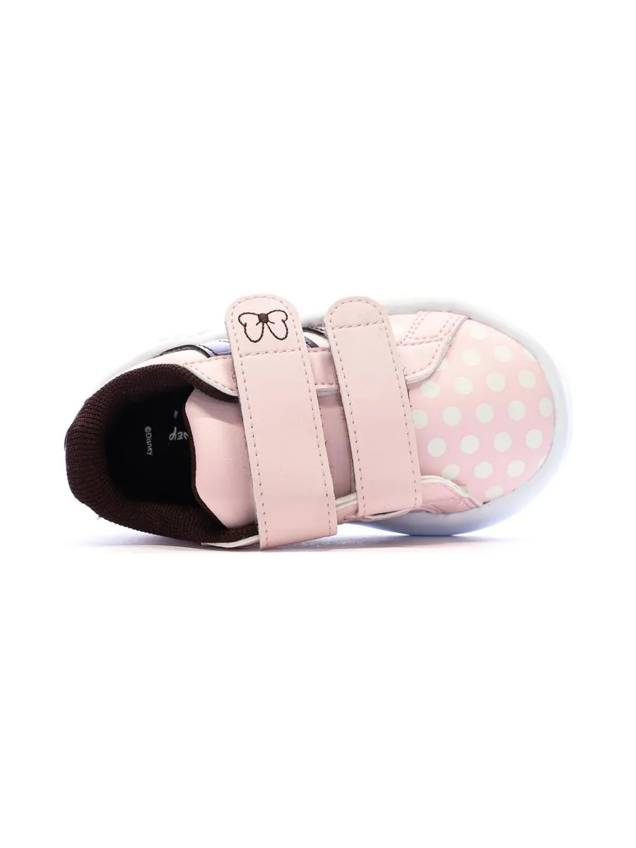 Baskets Rose Bébé Fille Adidas Minnie Grand Court 5