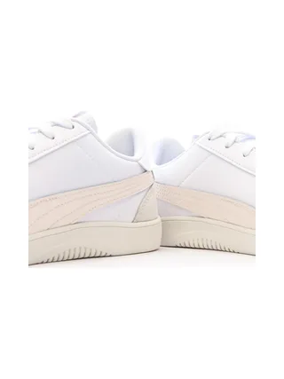 Baskets Blanches/Roses Femme Puma Club 5v5 Sd 7