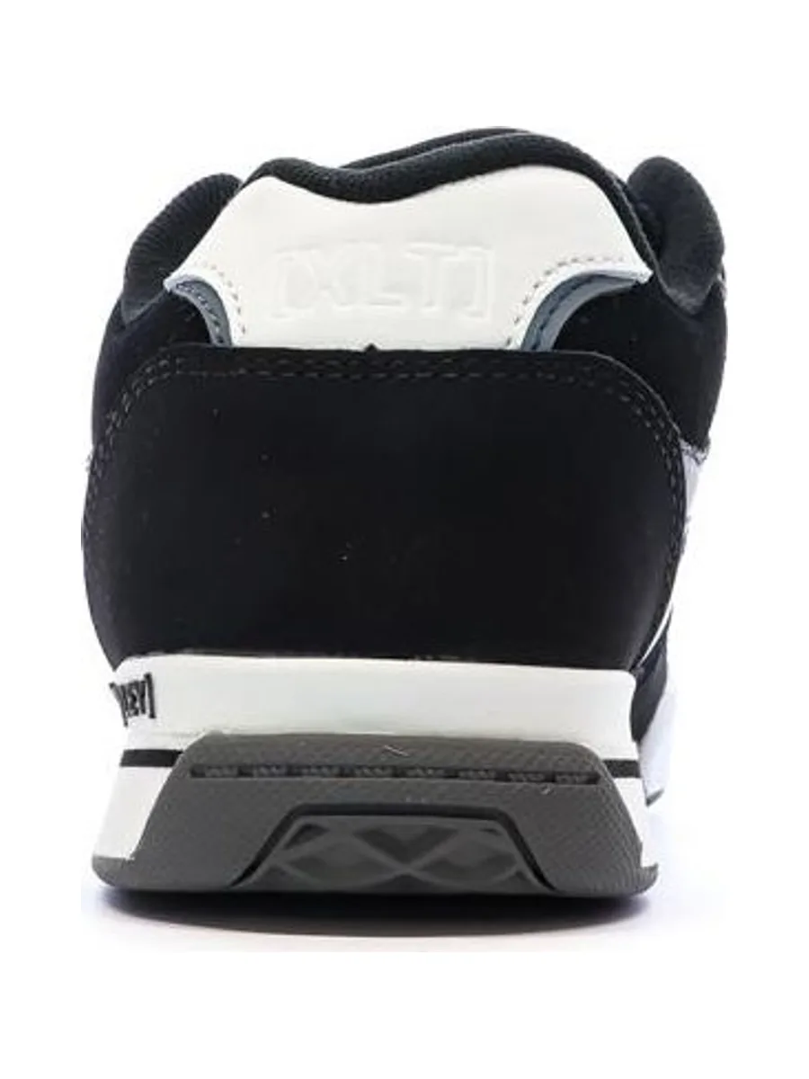Baskets Noir/Blanc Homme Vans Rowley 4