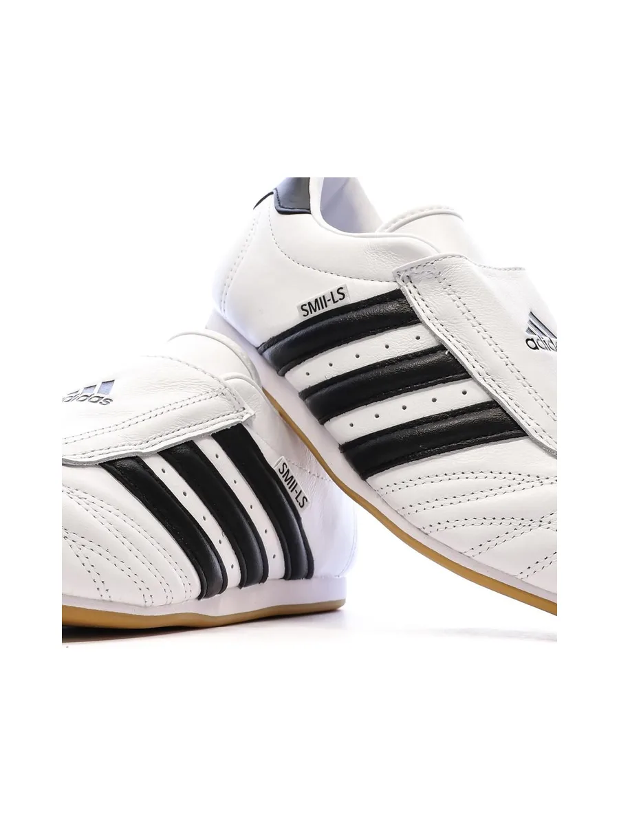 Baskets Blanc/Noir Mixte Adidas Taekwondo 8