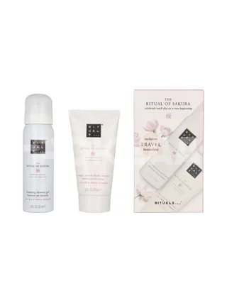 Rituals Sakura Mini Travel Set 120ml - Shower Gel 50ml/Body Cream 70ml 1