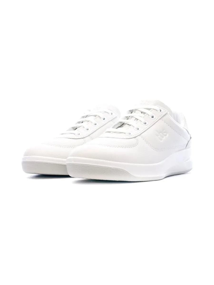 Chaussures Blanches en cuir femme TBS Brandy 6
