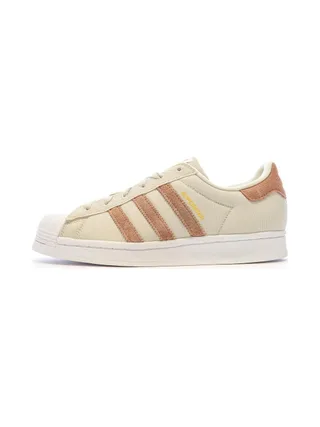 Baskets Beige/Taupe Garçon/Fille Adidas Superstar HP6548 1