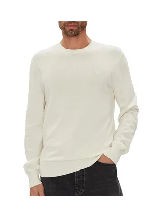 Pull Blanc Homme Calvin Klein Jeans Ls Supima 1