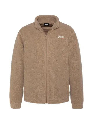 Veste Sherpa Beige Homme Schott Sherpa PLARTIC 1