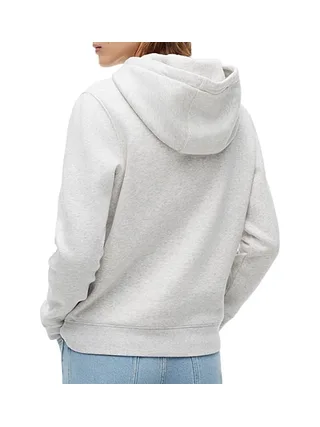Sweat à Capuche Gris Chiné Femme Tommy Hilfiger Flag 2