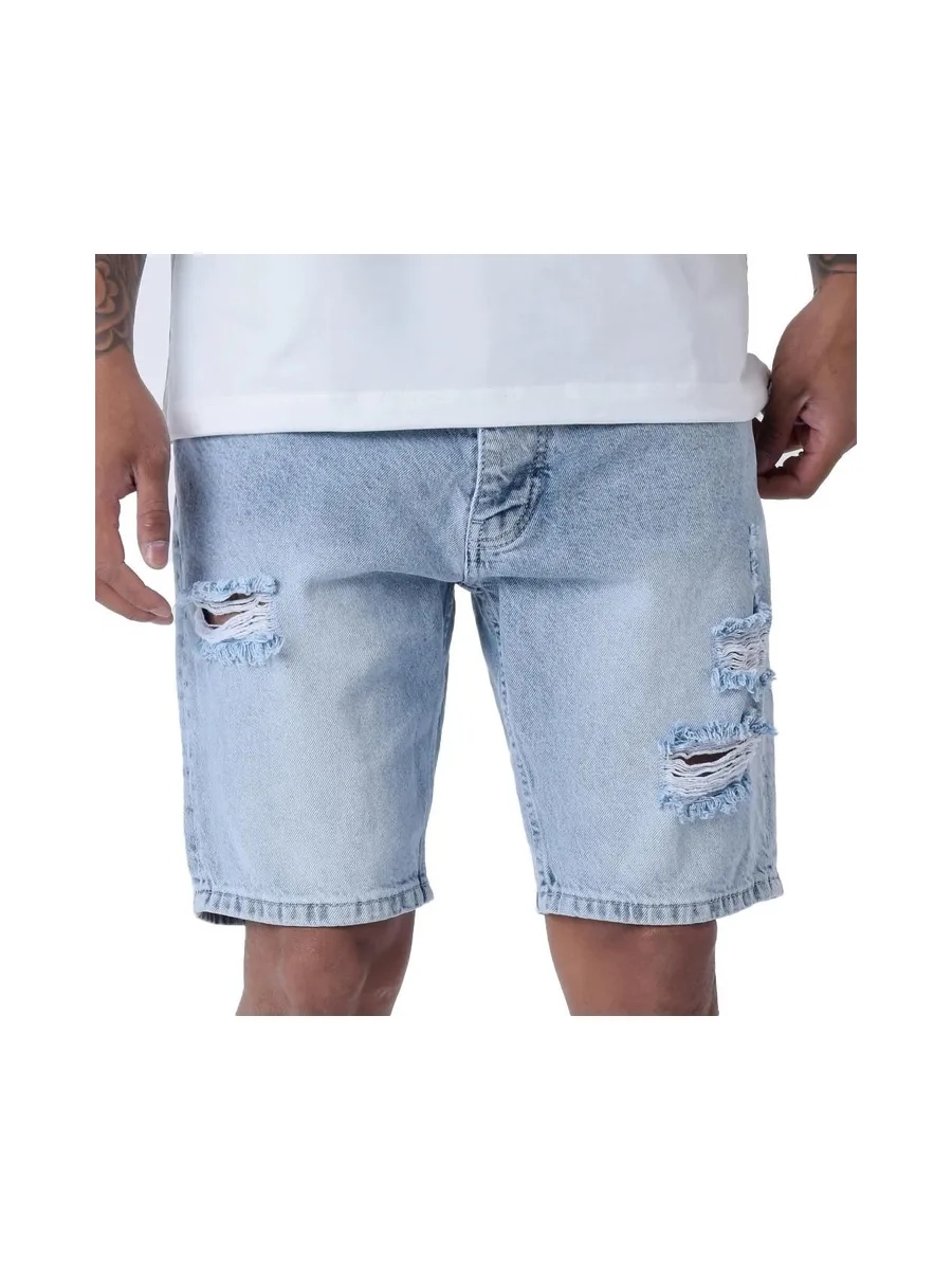 Short en Jean Bleu Homme Project X Paris Denim 1