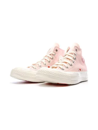Baskets Roses Clair Femme Converse Chuck 70 6