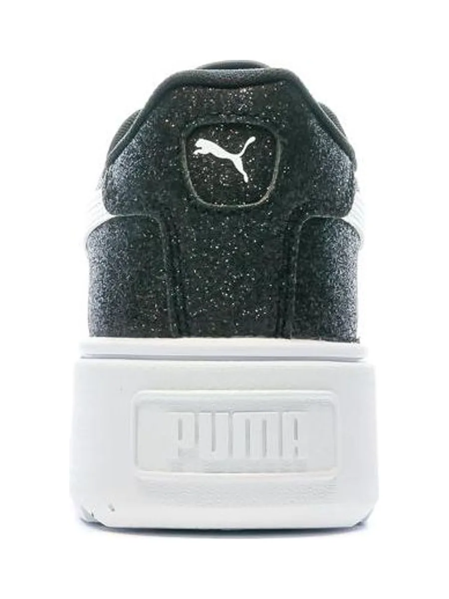 Baskets Noir/Paillettes Femme Puma Karmen Glitz 4