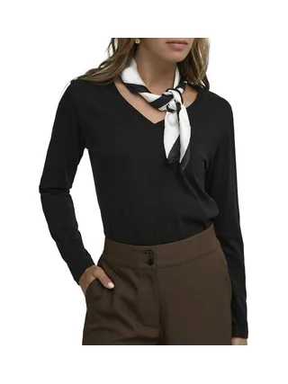 T-shirt Manches Longues Noir Femme JDY Rex 1