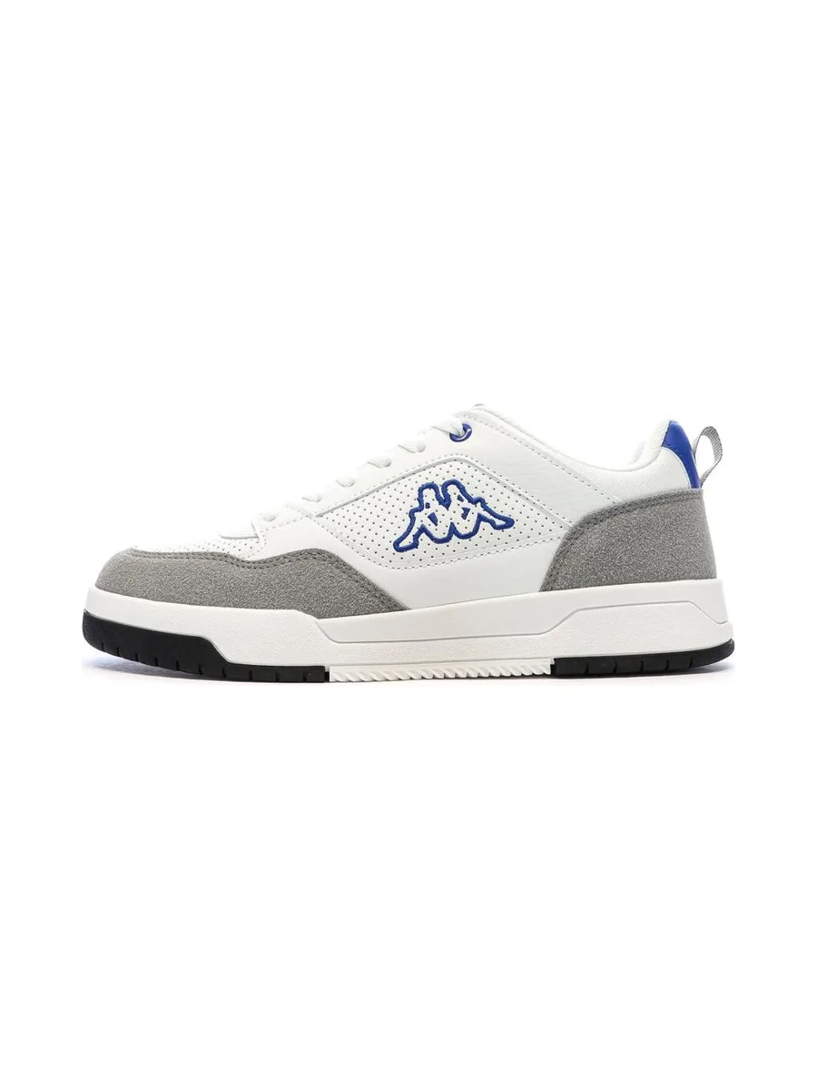 Baskets Blanches/Bleu Homme Kappa Logo Manis 2