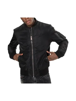 Bomber Noir Homme Schott Jet17 1