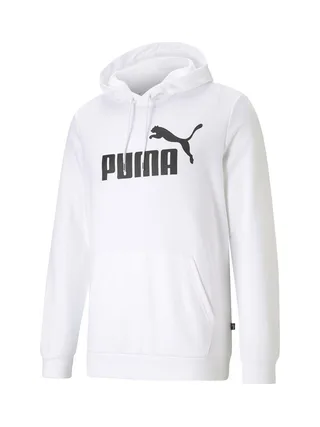 Sweat à capuche Blanc Homme Puma Big Logo 1