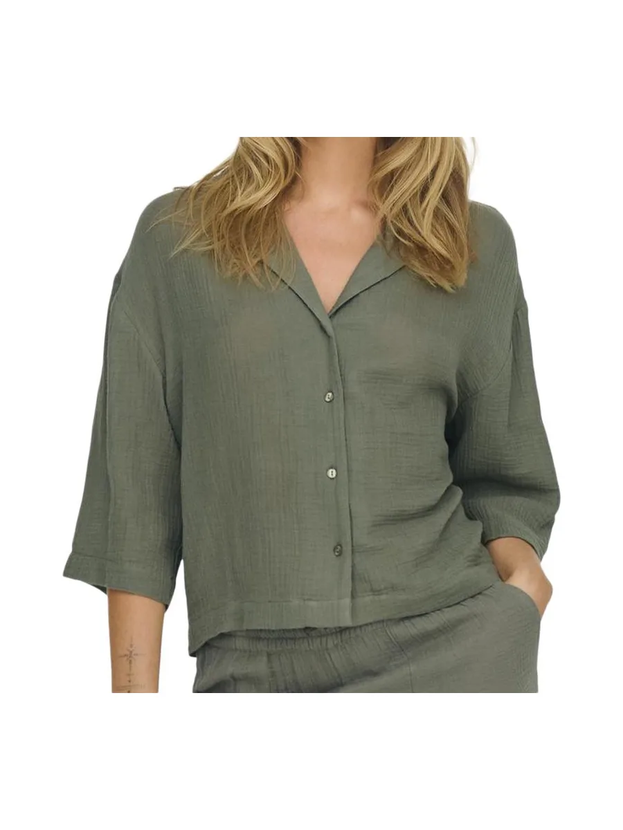 Chemise Kaki Femme JDY Uma 2