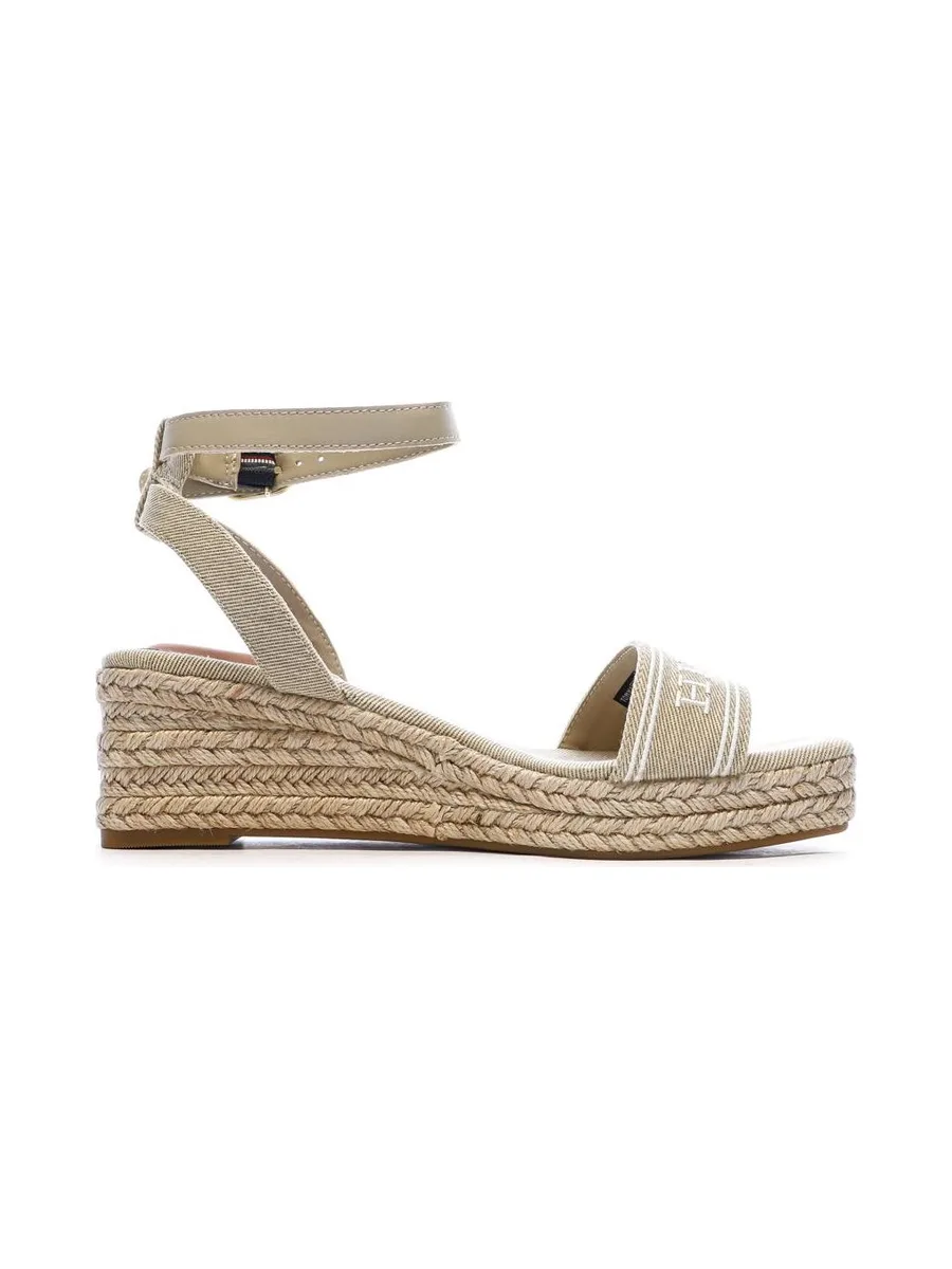 Sandales Beiges Femme Tommy Hilfiger Espad 3