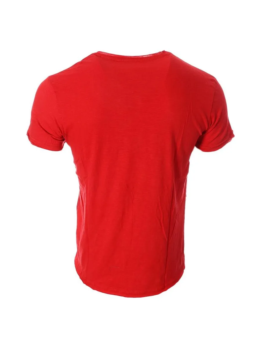 T-shirt Rouge Homme Paname Brothers TAZIO 5