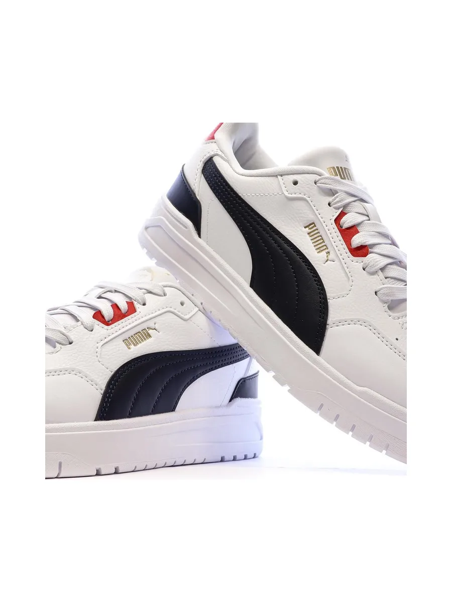Baskets Blanches/Noires Fille Puma Shuffle Downtown 8