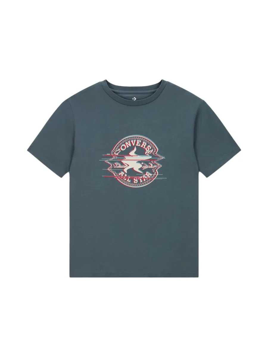 T-Shirt Bleu Homme Converse Chucks 2