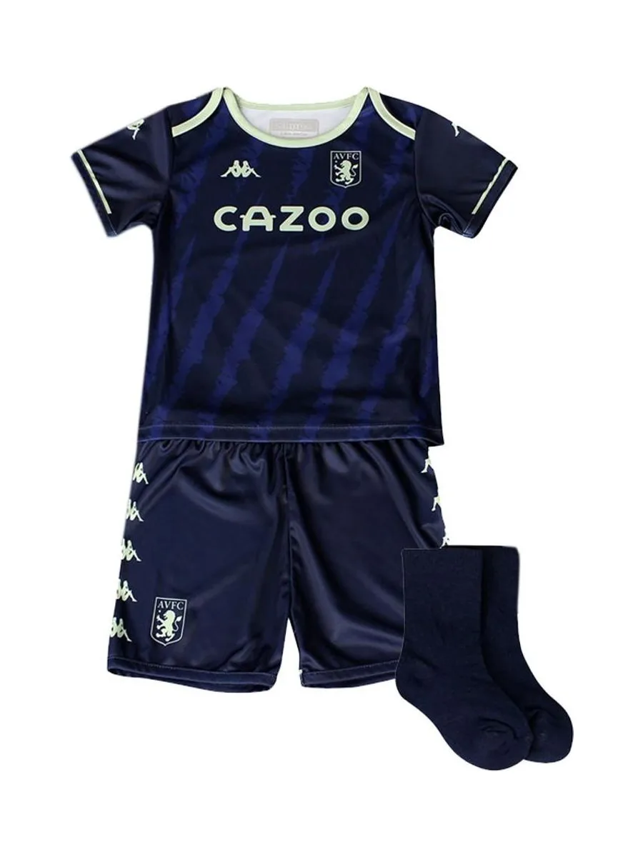Aston Villa Mini Kit Marine foot Marine Kappa Kombat 2