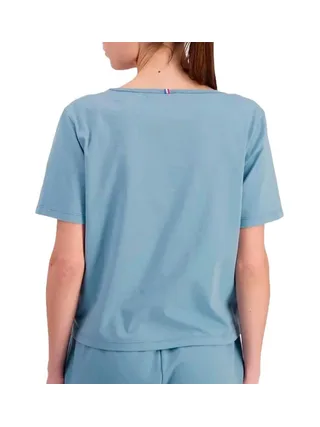 T-shirt Bleu Femme Le Coq Sportif Ess Tee Ss 2