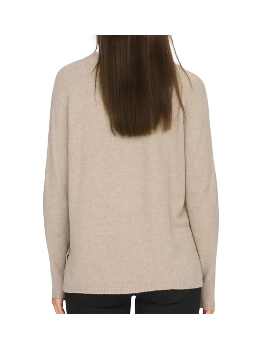 Pull Beige Femme JDY Marco Slit 3