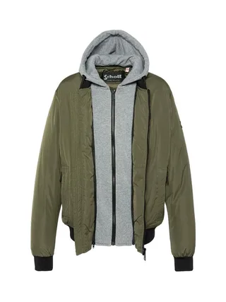 Blouson Kaki Schott Pastron Amovible 3