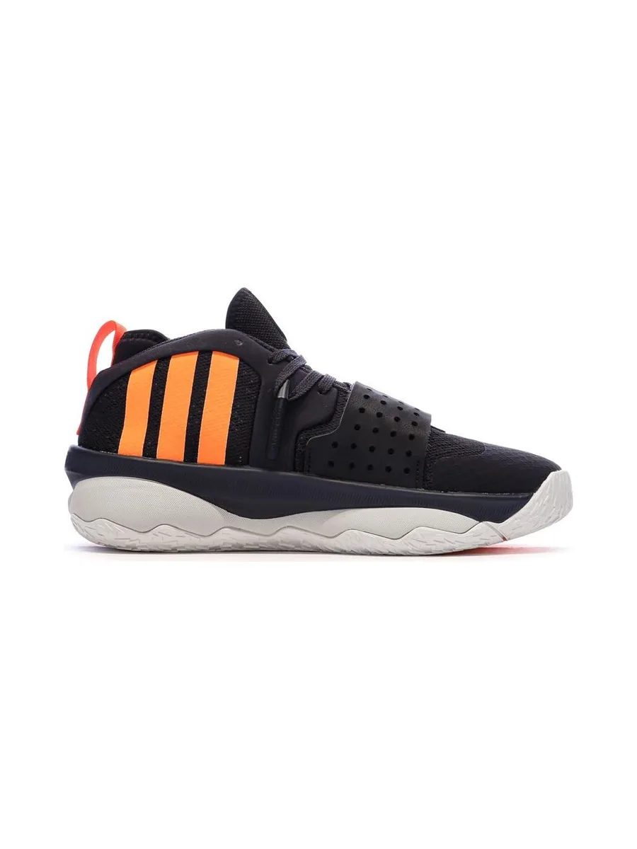 Chaussures de Basketball Noir/Orange Homme Adidas Dame 8 Extply 3