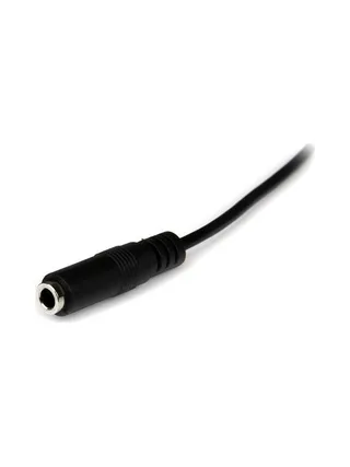 2m Slim 3.5mm Stereo Extension Cable M/F 3