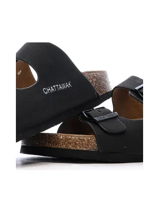 Sandales Noires Femme Chattawak Orphée 7