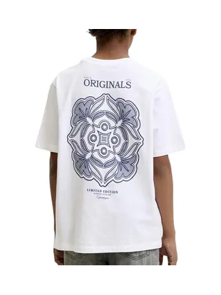 T-Shirt Blanc Garçon Jack & Jones Dia 2