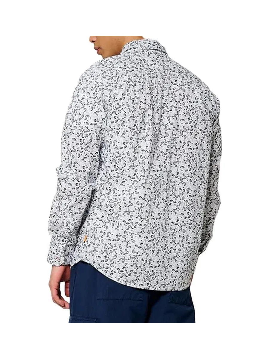 Chemise Blanches à fleurs Homme Kaporal BRADYE25 3