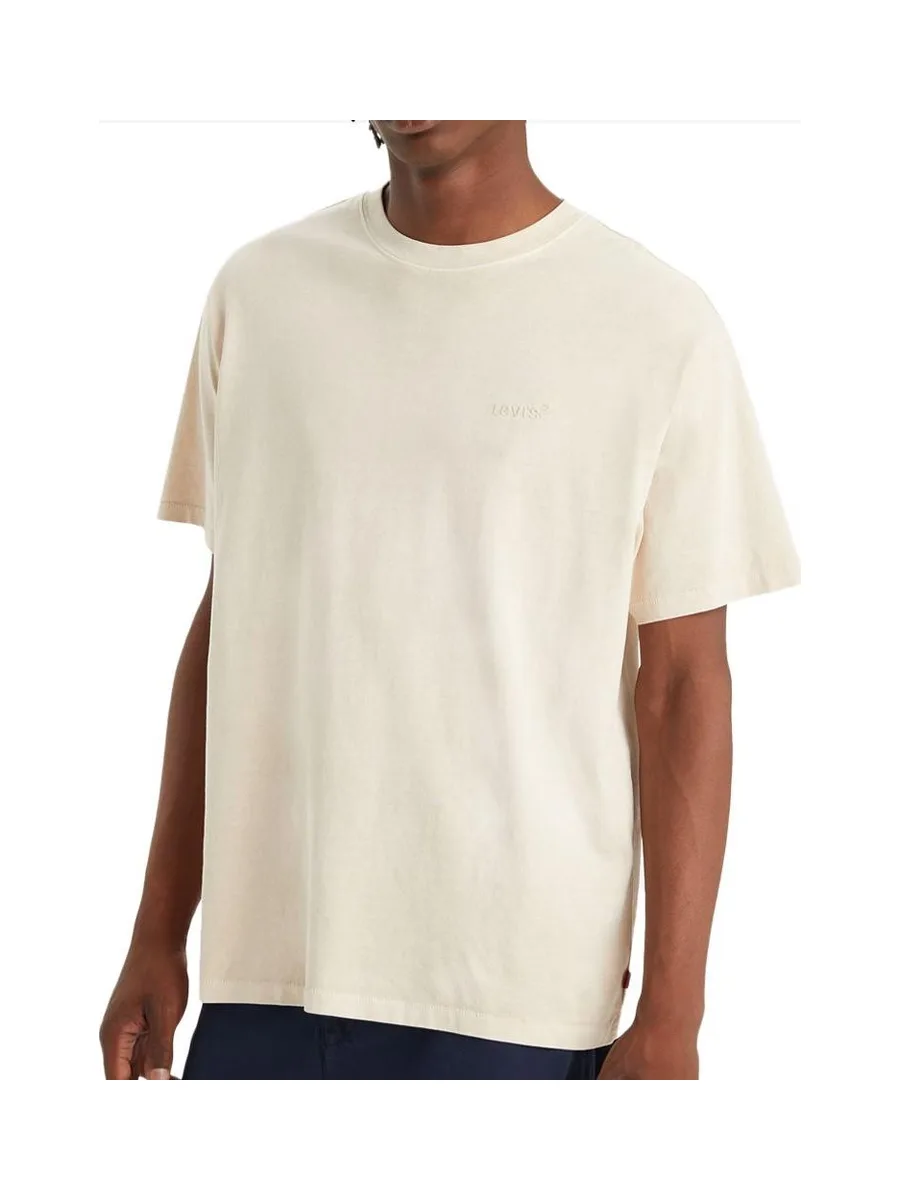 T-Shirt Beige Homme Levi's Red Vintage Garmen 2