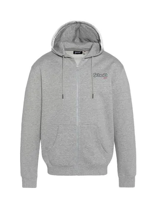 Sweat Zippé Gris Homme Schott SWHSAM 1
