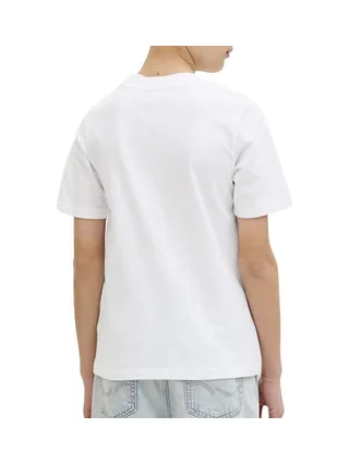 T-Shirt Blanc Garçon Jack & Jones Brandon 2
