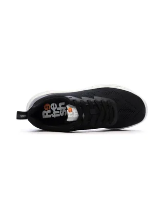 Baskets Noires/Blanches Femme Refresh 175022 4