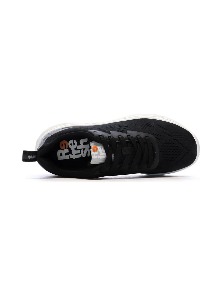 Baskets Noires/Blanches Femme Refresh 175022 5