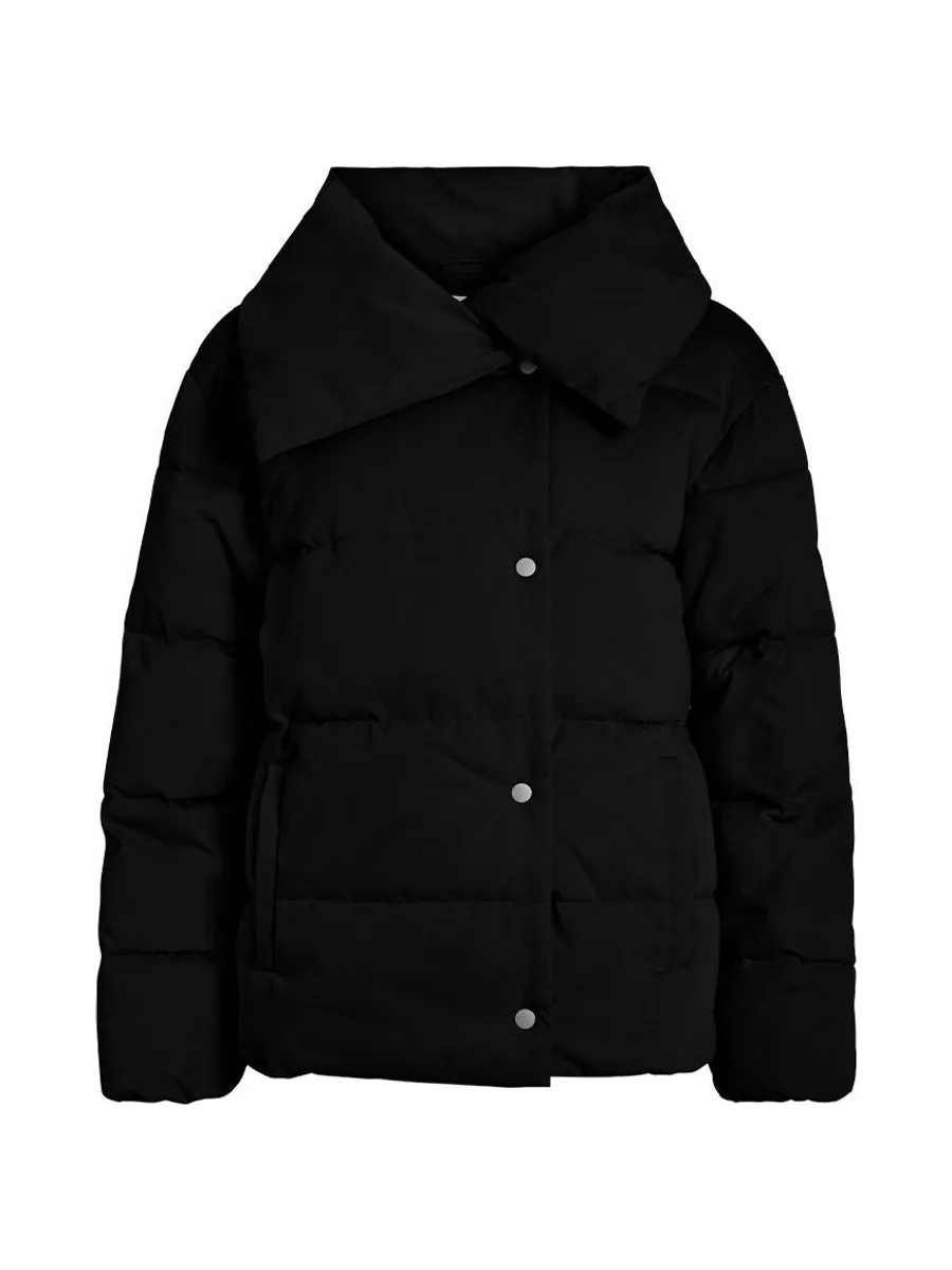Doudoune Noir Femme Vila Sulitana Es 2