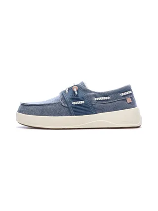Chaussures bateau Bleu Femme TBS Cotton Canvas Argile 1