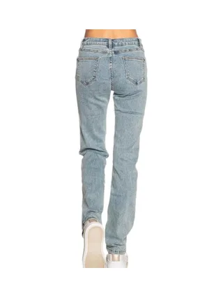 Jean Droit Bleu Femme Morgan 221 2