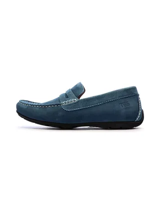 Mocassins Bleus Homme TBS Sailhan 1