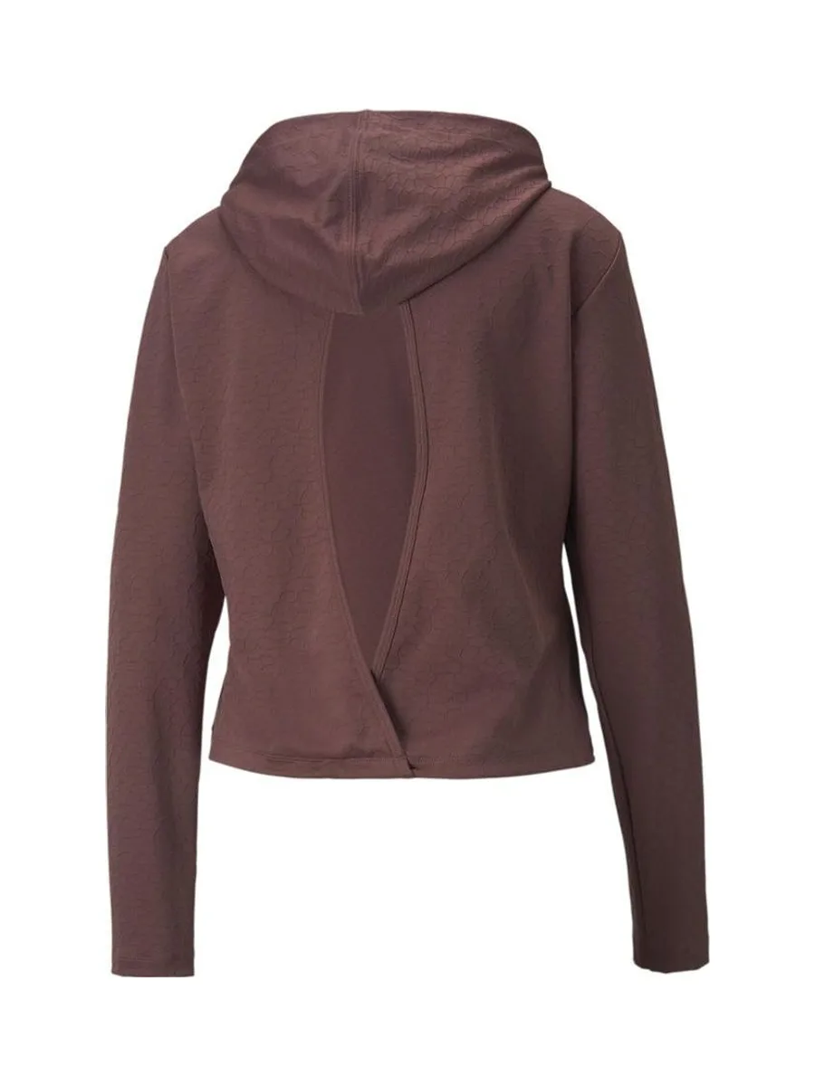 Sweat à capuche Prune Femme Puma Reg Length 3