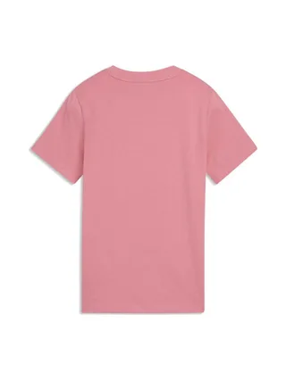 T-Shirt Rose Fille Puma Tape 2