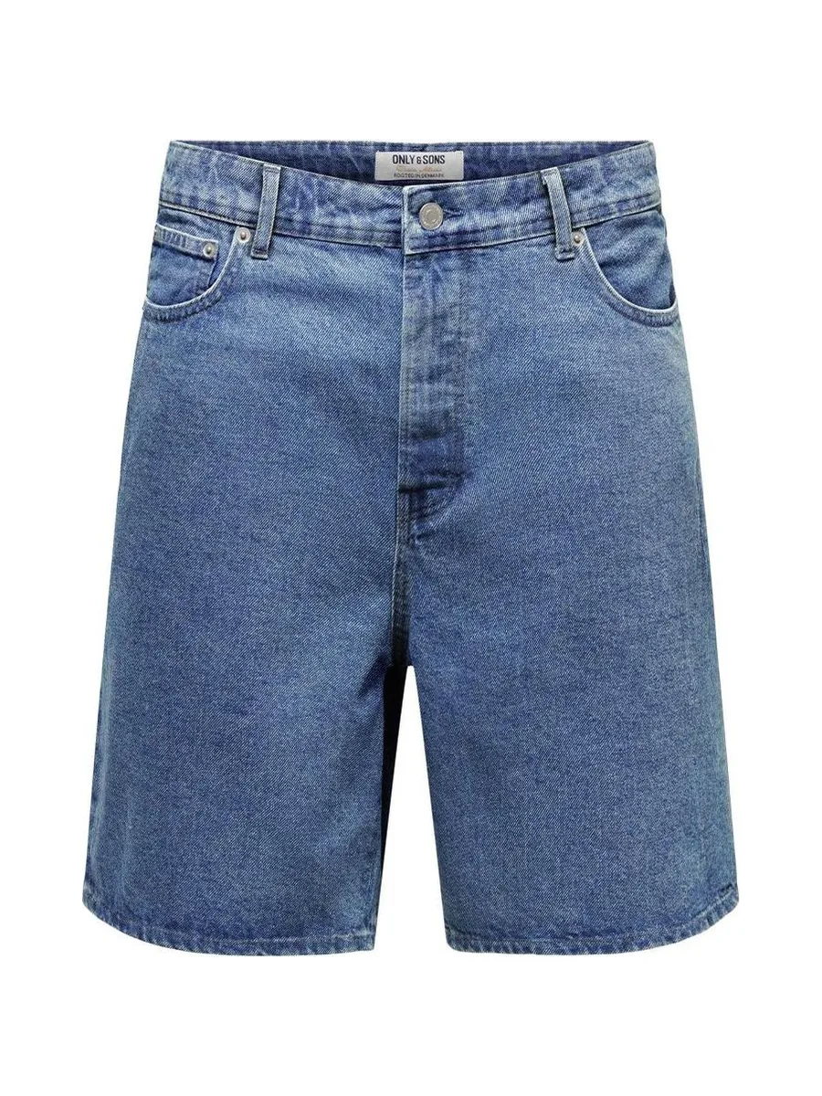 Short en jean Bleu Homme Only & Sons Onsfade 2