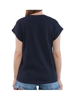 T-shirt Marine Femme Pepe jeans Bloom 2