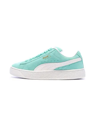Baskets Turquoise/Blanc Homme Puma Suede XL 1
