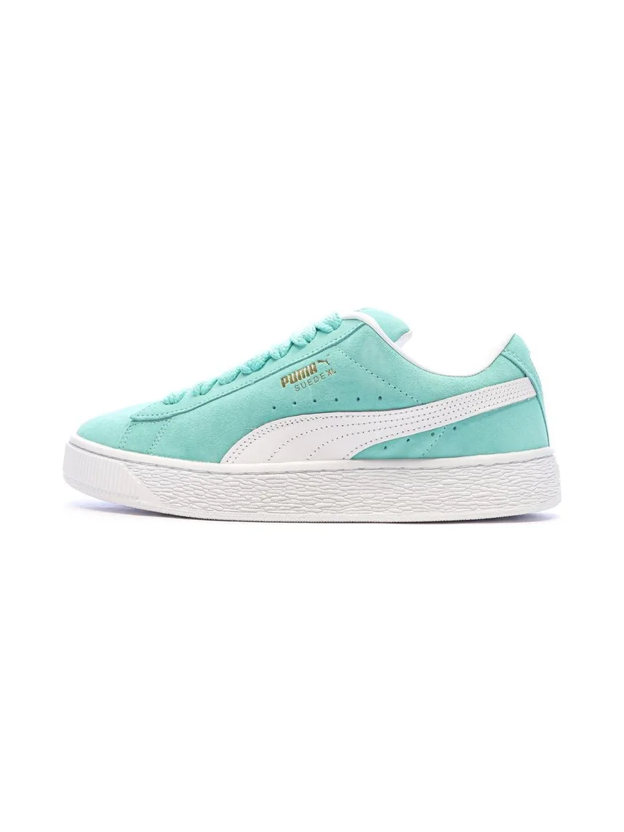 Baskets Turquoise/Blanc Homme Puma Suede XL 2