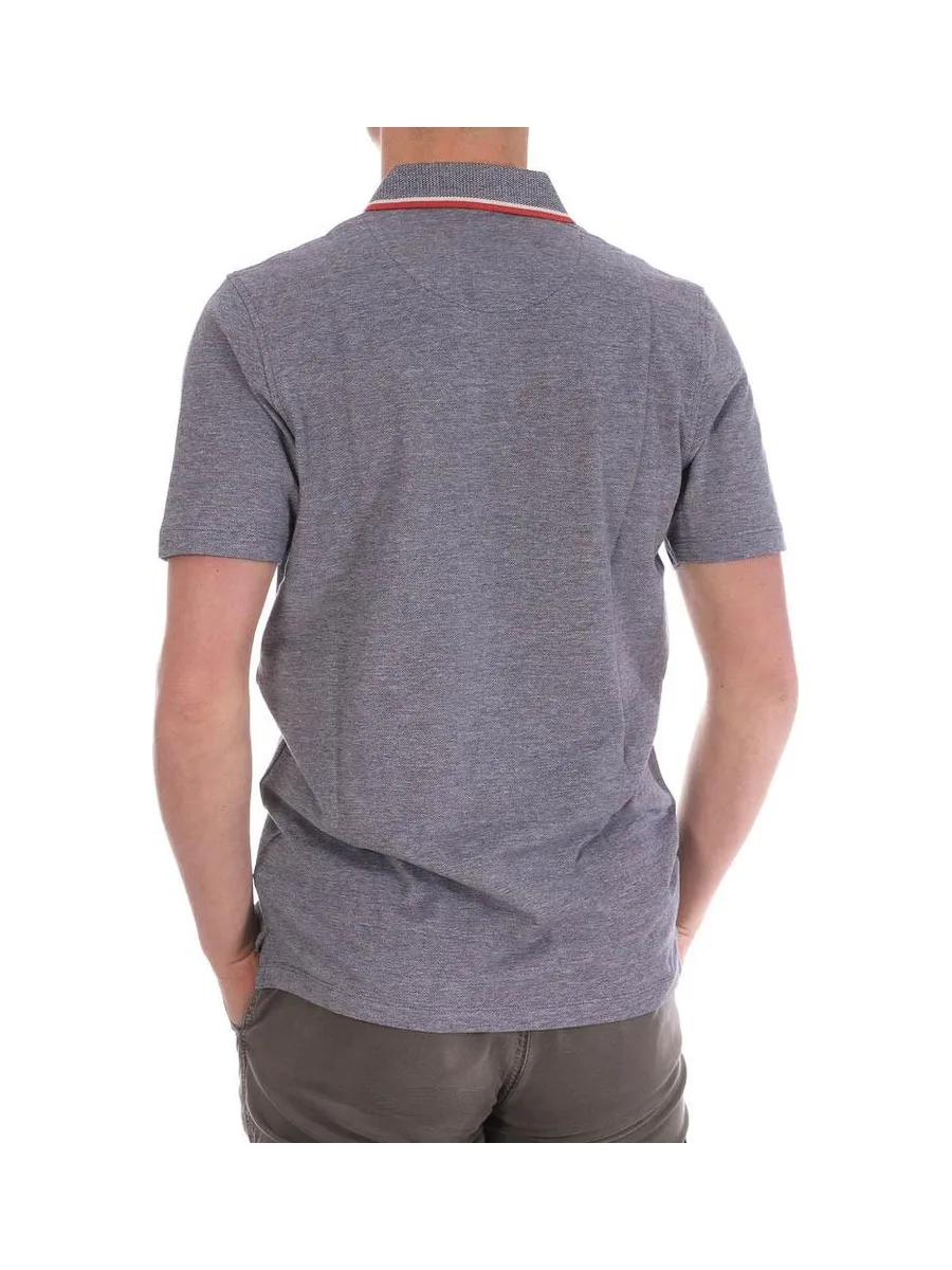 Polo Gris/Orange Homme Jack&Jones Paulos Play 2
