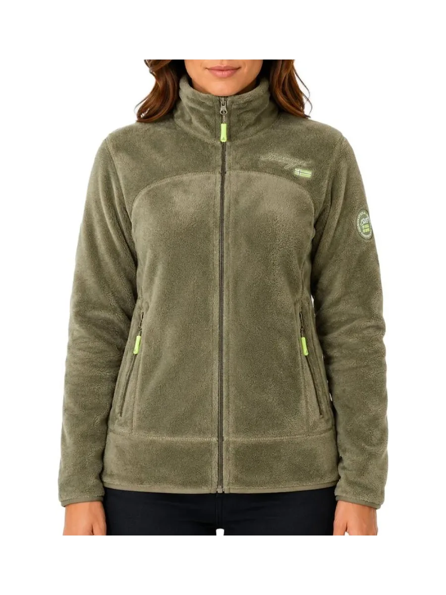 Polaire Kaki Femme Geographical Norway Paline Lady B85 2